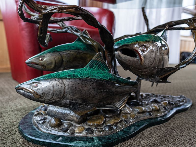 Brass Trout Artwork