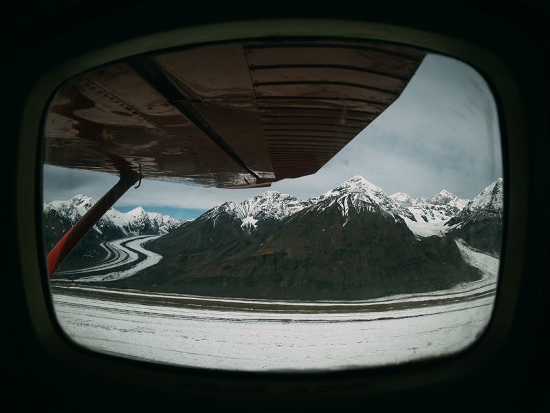 Glaciers in Denali