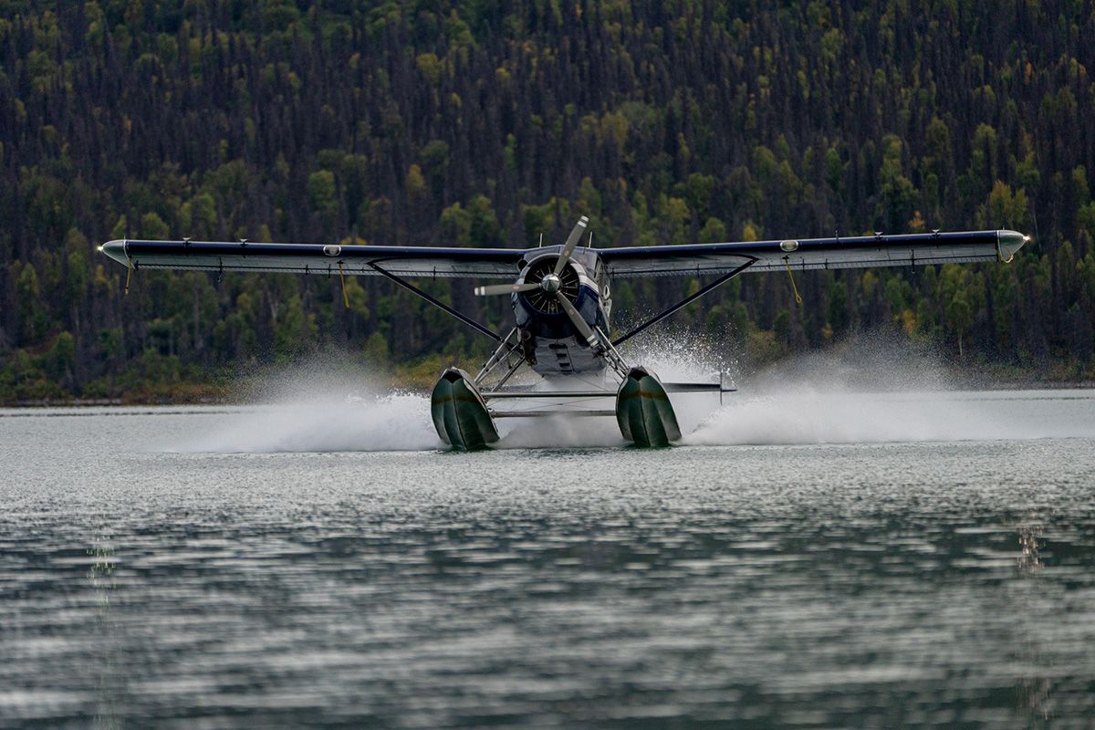 Dehavilland Beaver Landing 