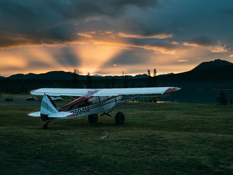 Sunset in Denali