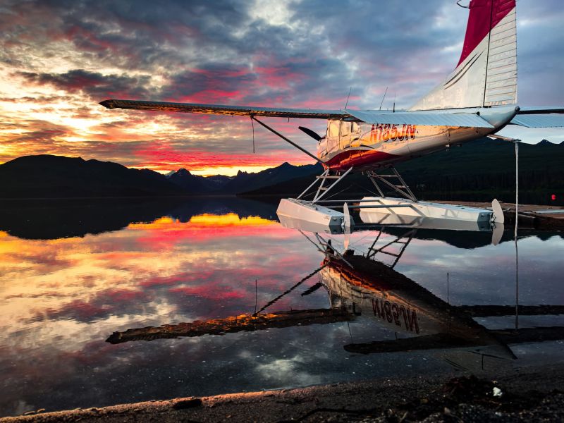 Float Plane Sunset